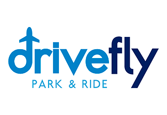 Drive Fly Park and Ride T2 and T3 logo