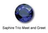 Saphire Trio Meet and Greet logo