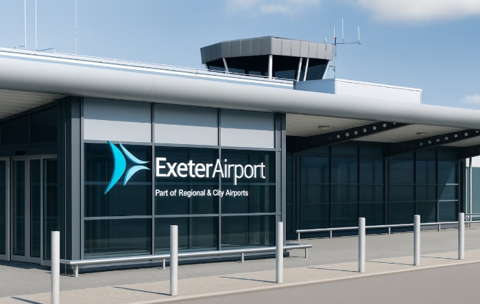 Discounted Exeter airport parking. Cheap and Secure car parking at Exeter Airport.