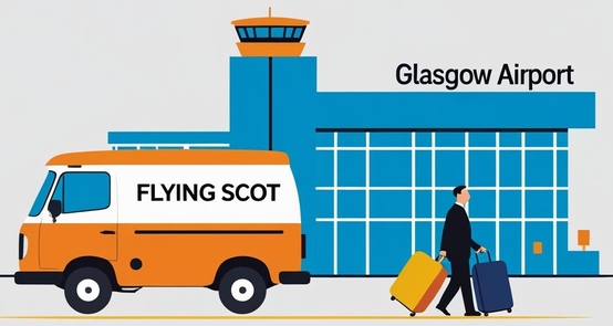 Flying Scot Glasgow Airport car parking shuttle service 24/7